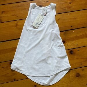 Calia NWT twist back tank pure white size
